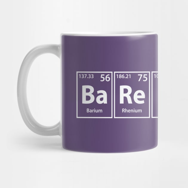 Bareback (Ba-Re-B-Ac-K) Periodic Elements Spelling by cerebrands